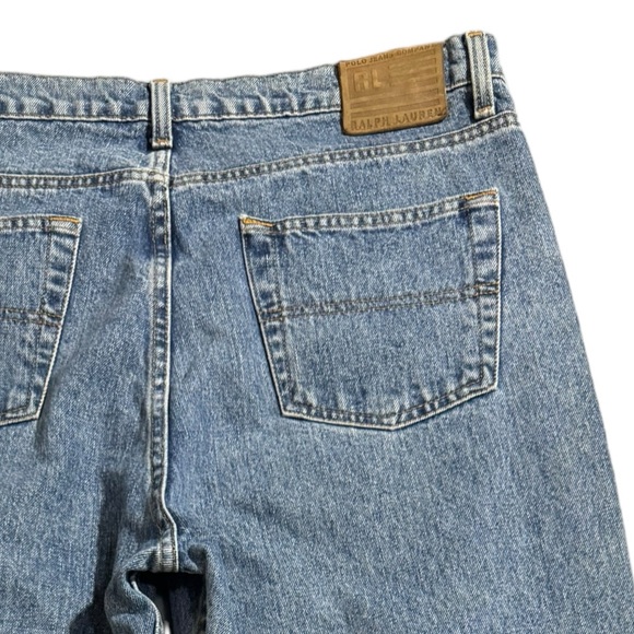 Ralph Lauren Jeans Men’s *Size 34x32 Heritage Straight Fit Medium Wash Cotton - Picture 3 of 11